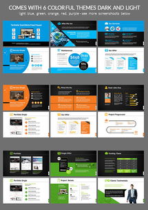 網(wǎng)頁(yè)設(shè)計(jì)與開(kāi)發(fā)項(xiàng)目ppt模板